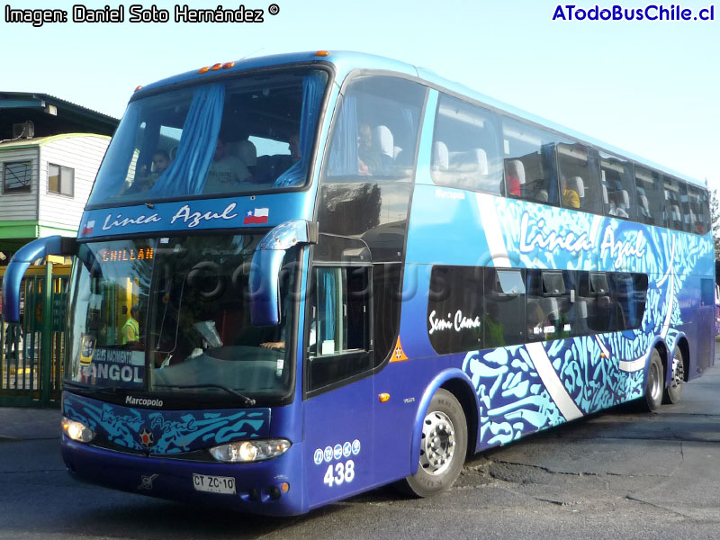 Marcopolo Paradiso G6 1800DD / Volvo B-12R / Línea Azul