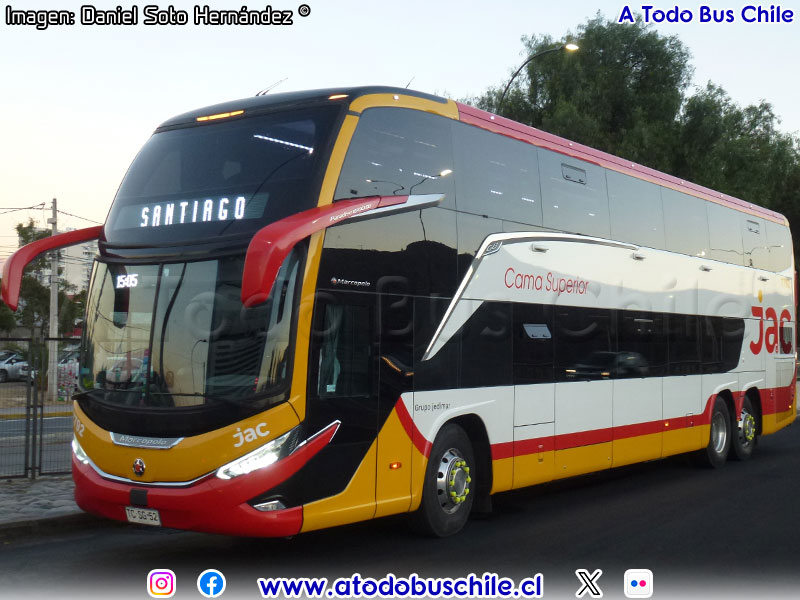 Marcopolo Paradiso G8 1800DD / Scania K-410CB eev5 / Buses JAC