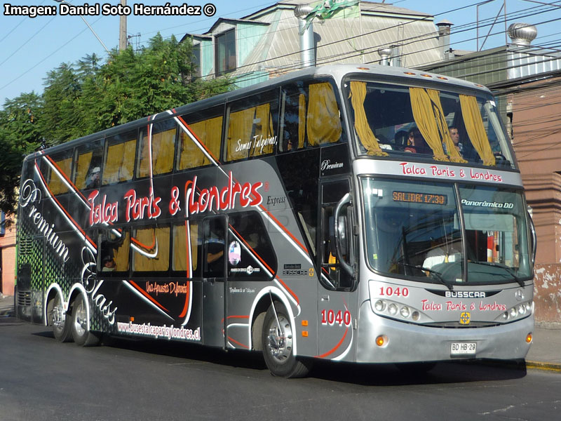 Busscar Panorâmico DD / Mercedes Benz O-500RSD-2036 / Talca París & Londres