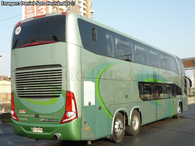 Marcopolo Paradiso G7 1800DD / Volvo B-12R / Pullman Gacela Azul