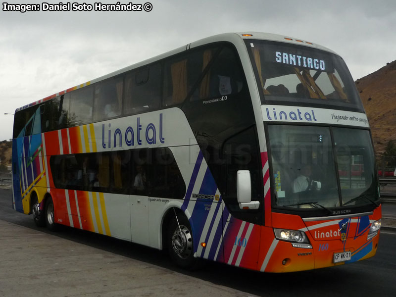 Busscar Panorâmico DD / Volvo B-12R / Linatal