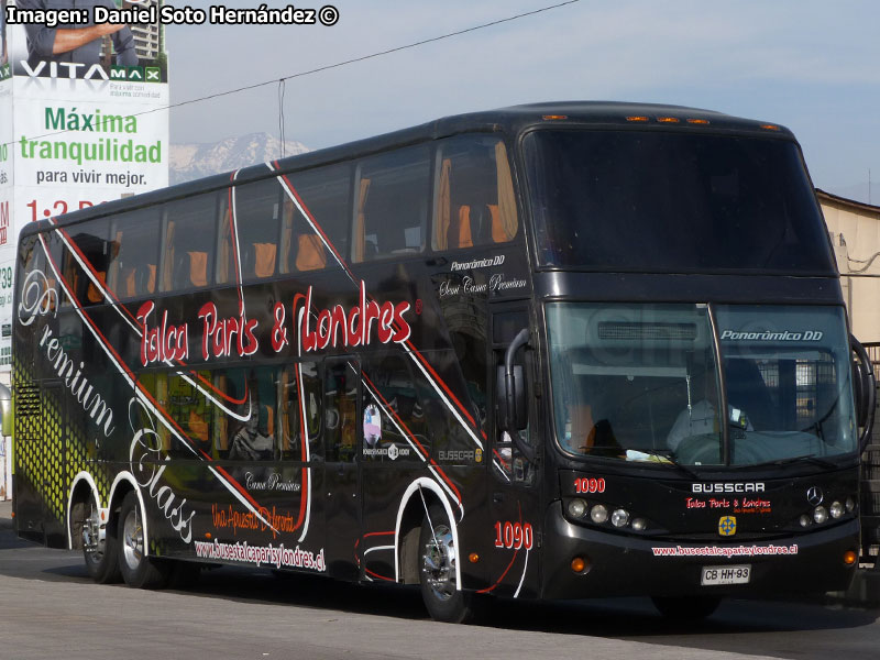 Busscar Panorâmico DD / Mercedes Benz O-500RSD-2436 / Talca París & Londres