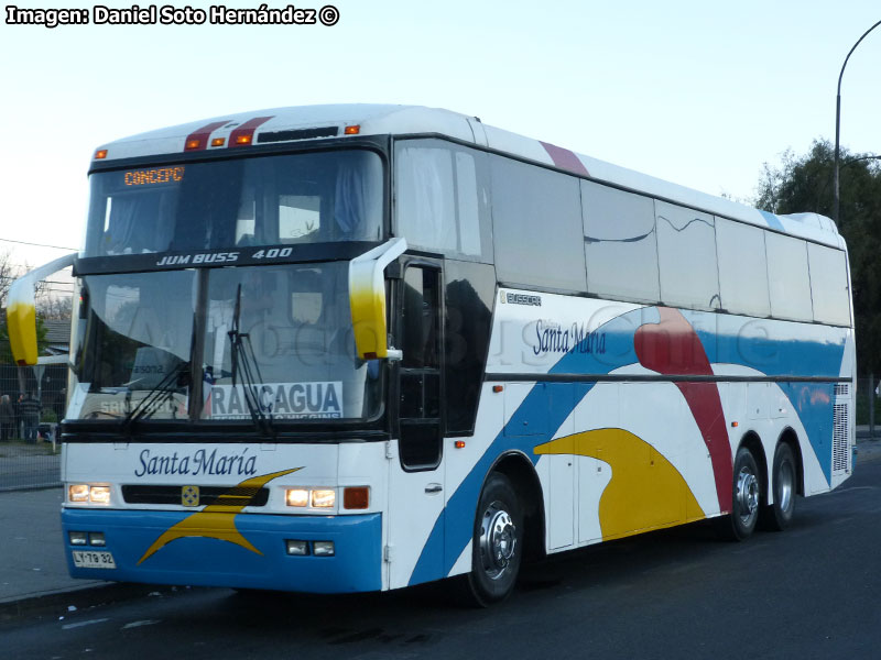 Busscar Jum Buss 380T / Mercedes Benz O-371RSD / Pullman Santa María