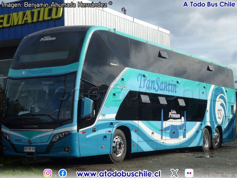 Busscar Vissta Buss DD / Volvo B-450R Euro5 / TranSantin