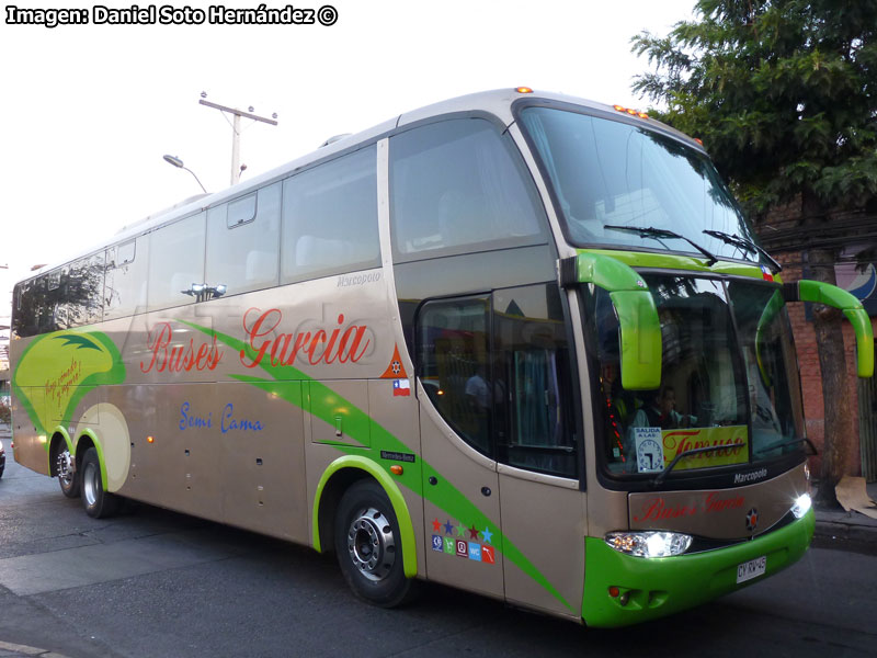 Marcopolo Paradiso G6 1550LD / Mercedes Benz O-500RSD-2442 / Buses García