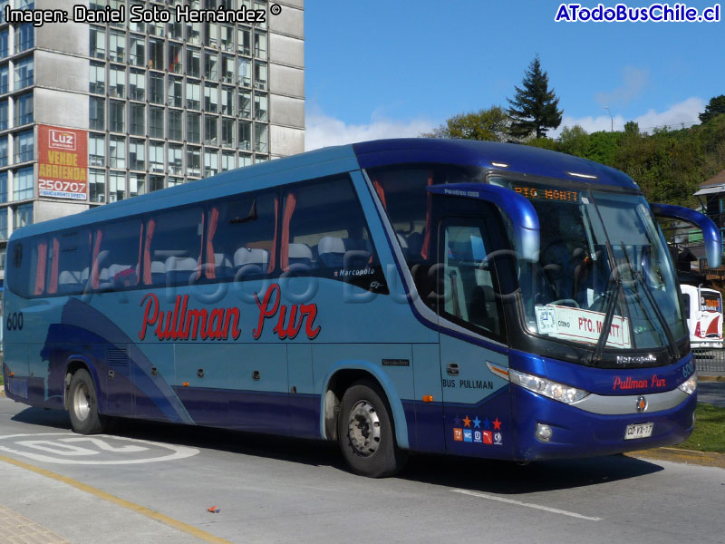 Marcopolo Paradiso G7 1050 / Mercedes Benz O-500RS-1836 / Pullman Sur