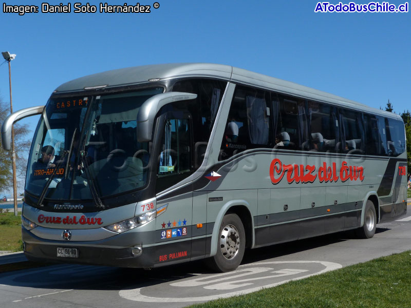 Marcopolo Paradiso G7 1050 / Mercedes Benz O-500RS-1836 / Cruz del Sur