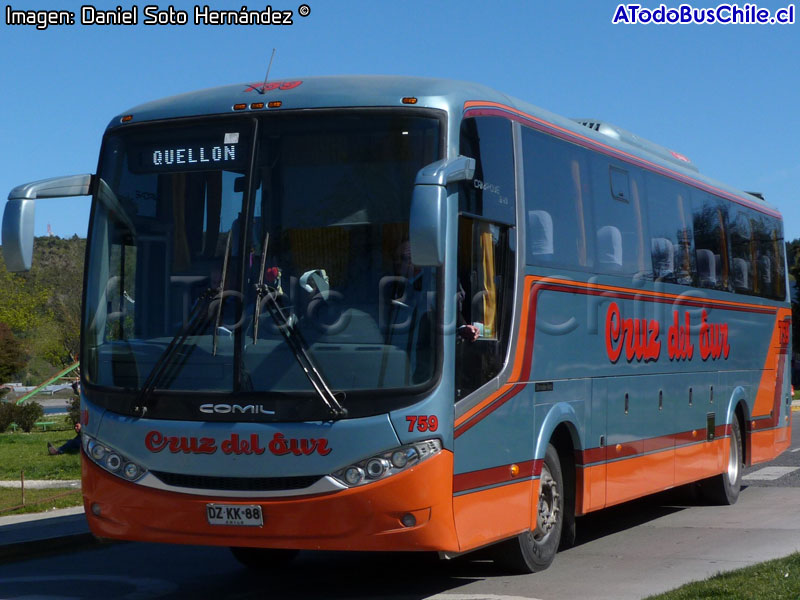 Comil Campione 3.45 / Mercedes Benz O-500RS-1836 / Cruz del Sur