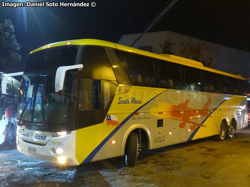 Comil Campione Vision 3.65 / Mercedes Benz O-500RSD-2442 / Pullman Santa María