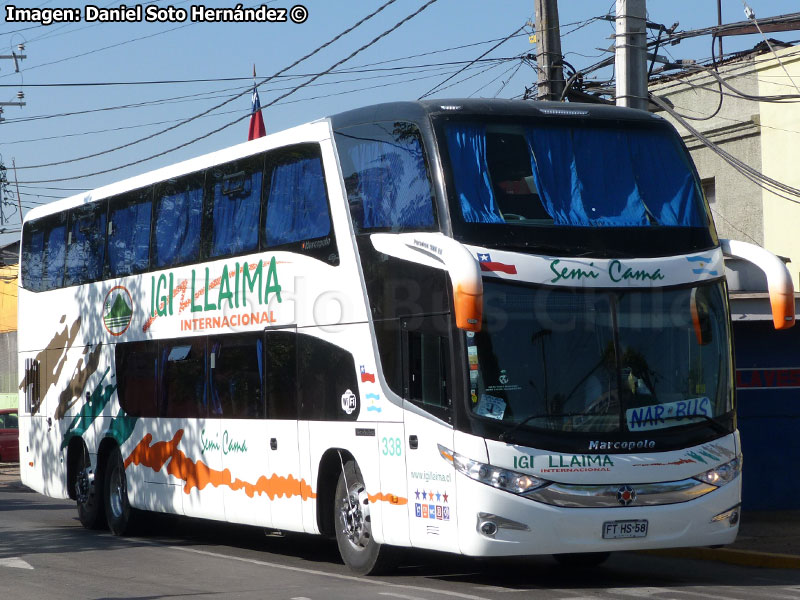 Marcopolo Paradiso G7 1800DD / Mercedes Benz O-500RSD-2442 / IGI Llaima (Auxiliar NAR Bus)