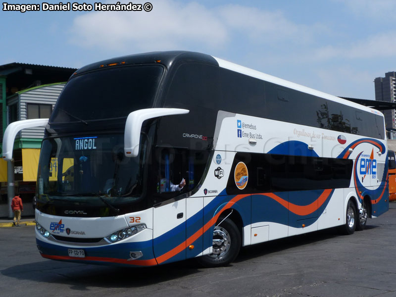 Comil Campione DD / Scania K-410B / EME Bus
