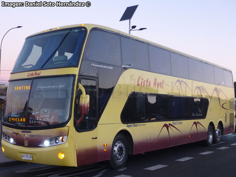 Busscar Panorâmico DD / Mercedes Benz O-500RSD-2036 / Lista Azul