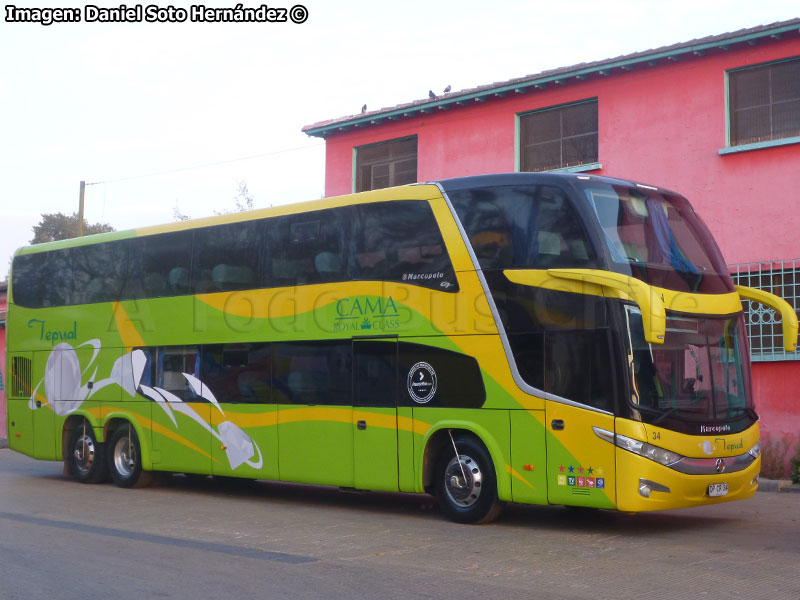 Marcopolo Paradiso G7 1800DD / Scania K-420B / Buses Tepual