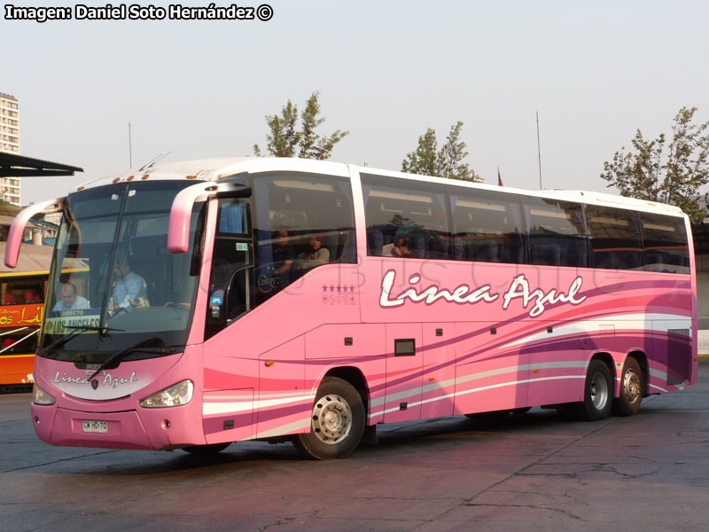 Irizar Century III 3.90 / Scania K-380B / Línea Azul