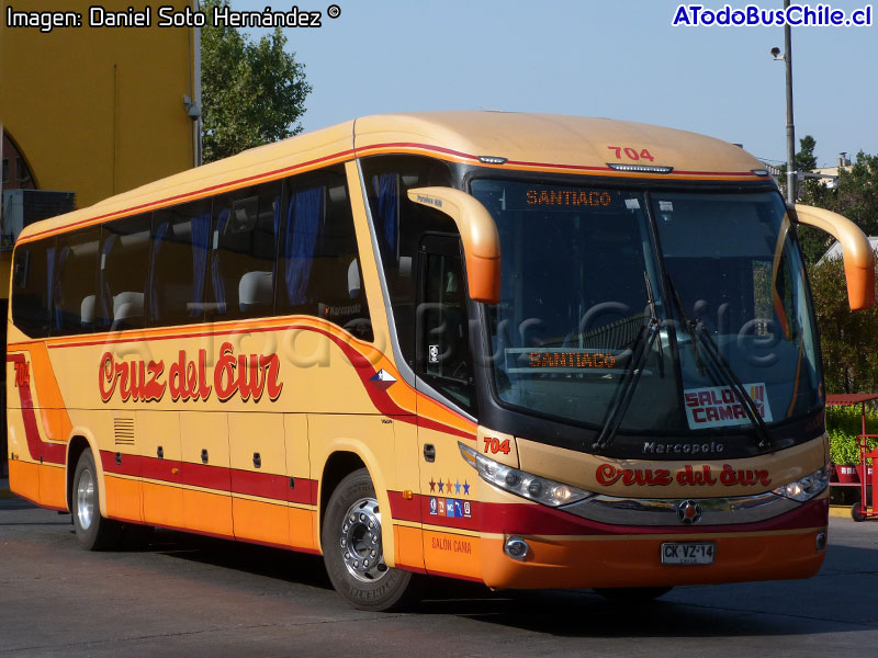 Marcopolo Paradiso G7 1050 / Volvo B-9R / Cruz del Sur