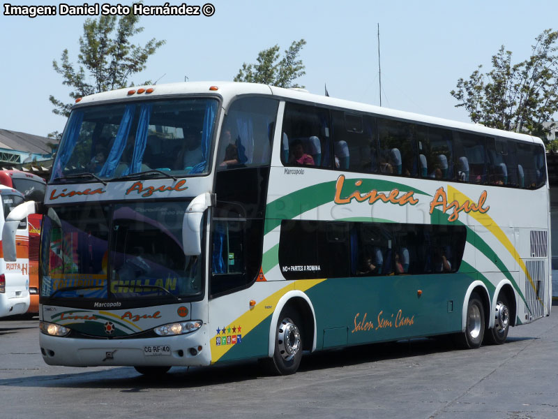 Marcopolo Paradiso G6 1800DD / Volvo B-12R / Línea Azul