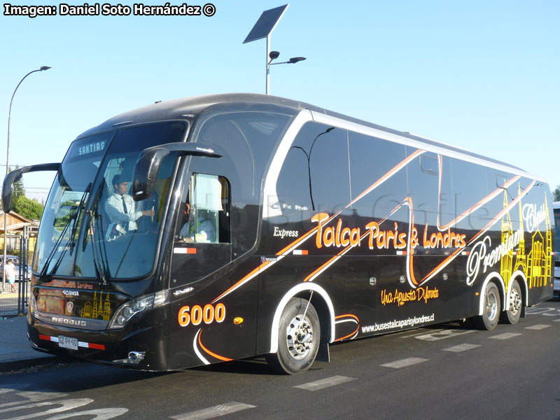 Neobus New Road N10 380 / Scania K-400B eev5 / Talca París & Londres