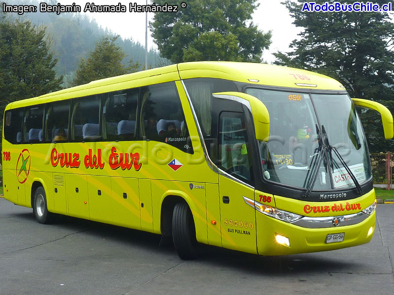 Marcopolo Paradiso G7 1050 / Scania K-360B eev5 / Cruz del Sur