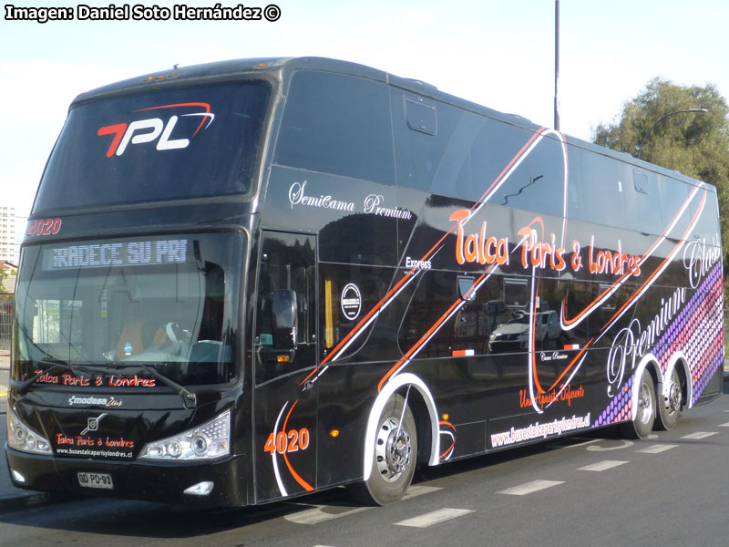 Modasa Zeus II / Volvo B-11R Euro5 / Talca París & Londres