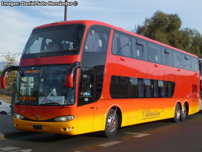 Marcopolo Paradiso G6 1800DD / Scania K-420 / Chileturismo (Auxiliar AlberBus)