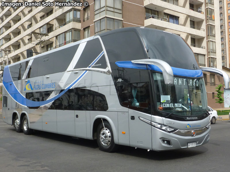 Marcopolo Paradiso New G7 1800DD / Volvo B-450R Euro5 / Buses Altas Cumbres