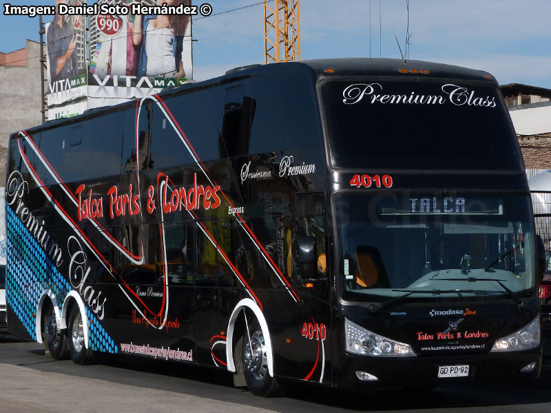 Modasa Zeus II / Volvo B-11R Euro5 / Talca París & Londres