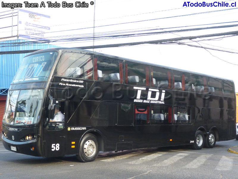 Busscar Panorâmico DD / Mercedes Benz O-500RSD-2036 / TDI Buses Díaz Industrial