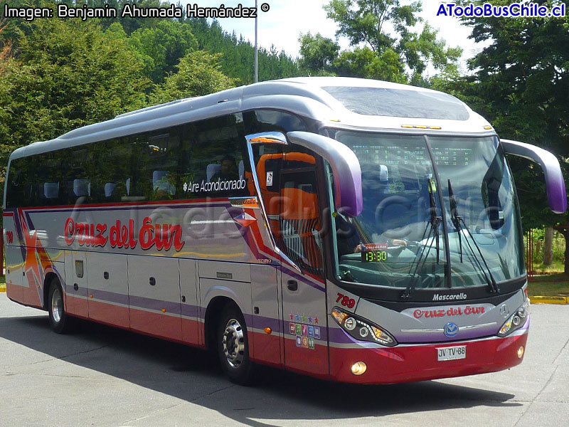 Mascarello Roma 350 / Mercedes Benz O-500RS-1836 BlueTec5 / Cruz del Sur