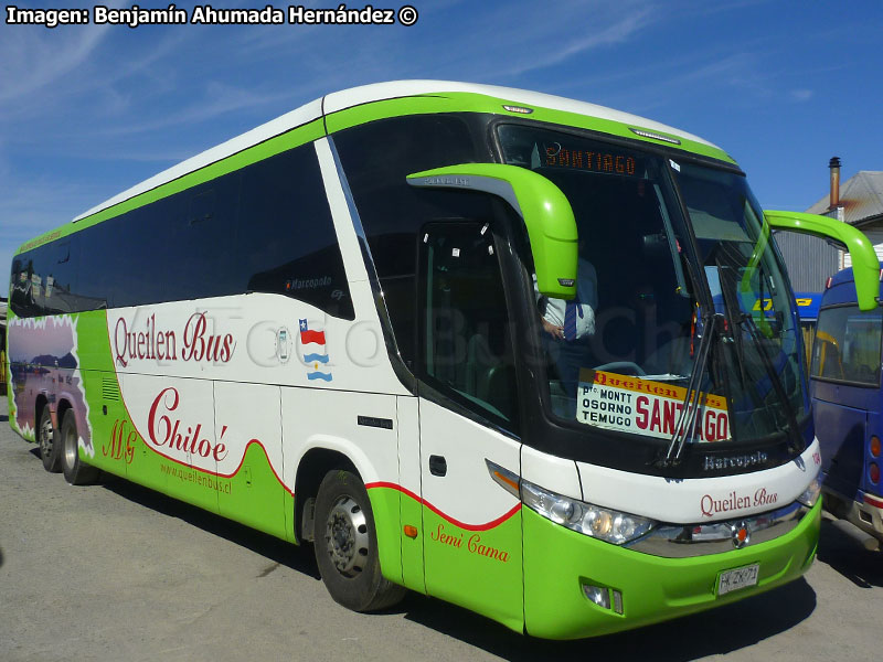 Marcopolo Paradiso G7 1200 / Mercedes Benz O-500RSD-2441 BlueTec5 / Queilen Bus