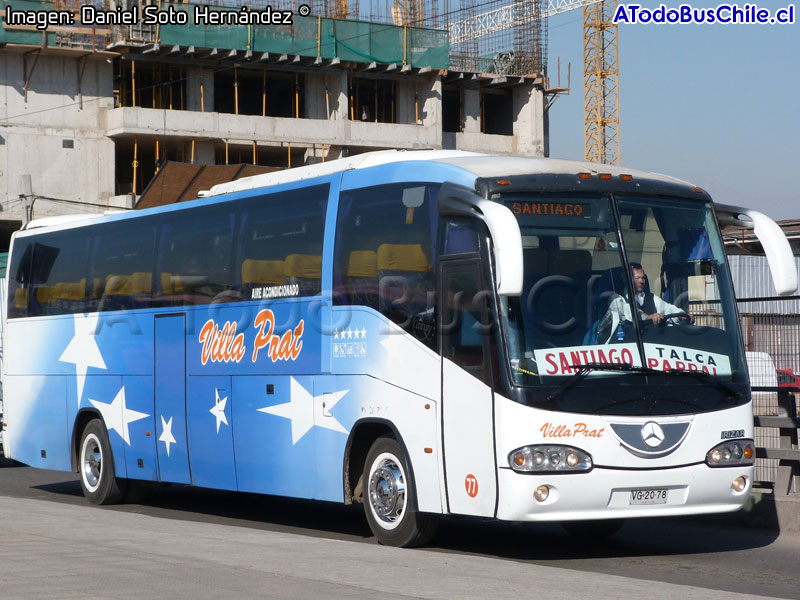 Irizar Century II 3.70 / Mercedes Benz O-400RSE Eletrônico / Salón Villa Prat