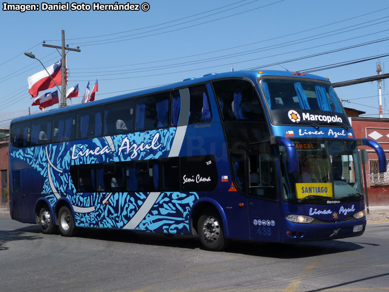 Marcopolo Paradiso G6 1800DD / Volvo B-12R / Línea Azul