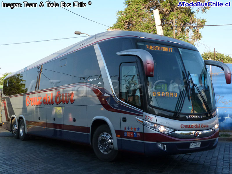 Marcopolo Paradiso G7 1200 / Volvo B-420R Euro5 / Cruz del Sur