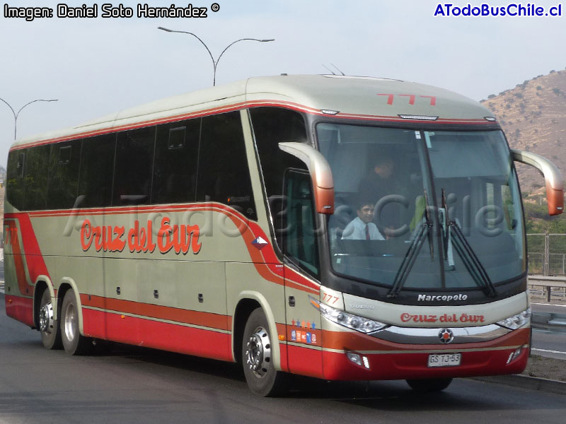 Marcopolo Paradiso G7 1200 / Volvo B-420R Euro5 / Cruz del Sur