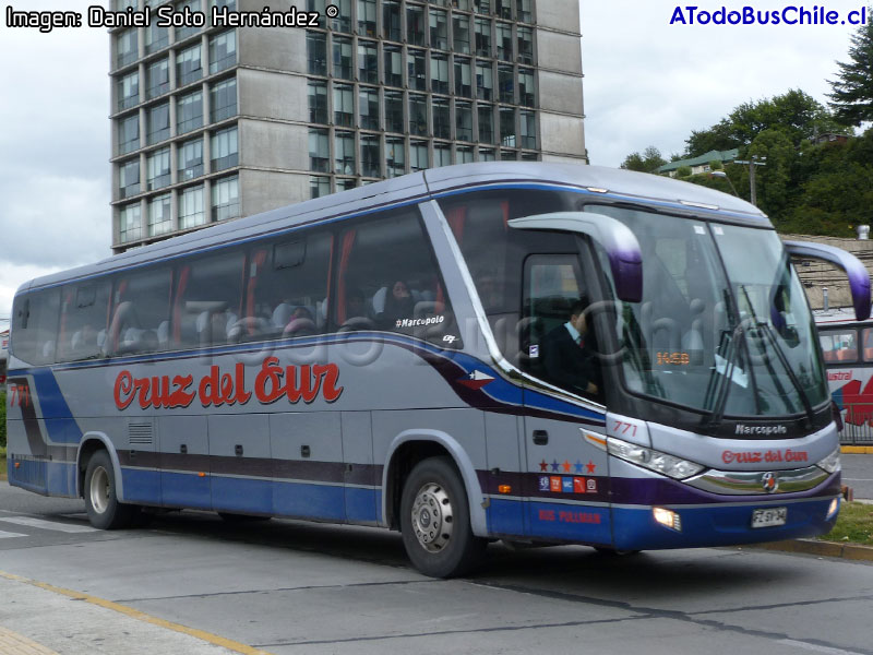 Marcopolo Paradiso G7 1050 / Mercedes Benz OC-500RF-1843 BlueTec5 / Cruz del Sur