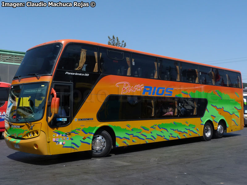 Busscar Panorâmico DD / Volvo B-12R / Buses Ríos
