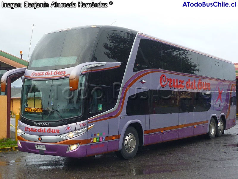 Marcopolo Paradiso G7 1800DD / Scania K-400B eev5 / Cruz del Sur