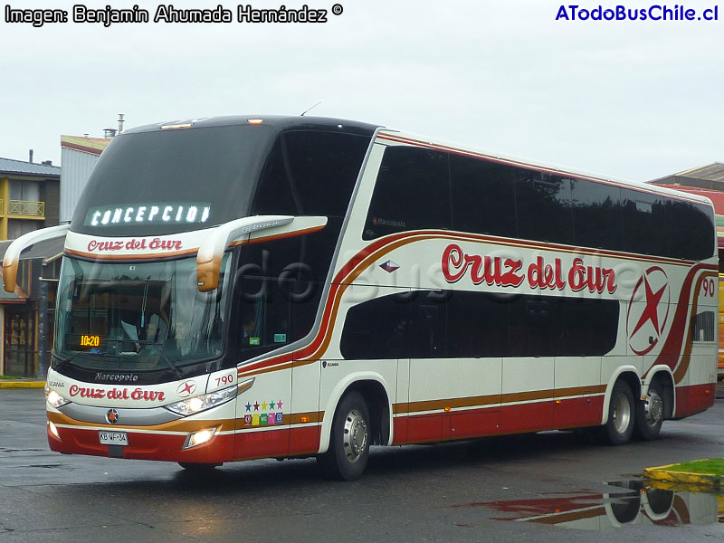 Marcopolo Paradiso G7 1800DD / Scania K-400B eev5 / Cruz del Sur