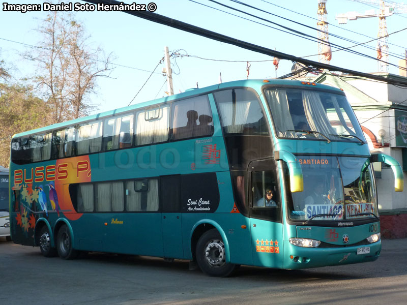 Marcopolo Paradiso G6 1800DD / Volvo B-12R / Buses Pacheco (Auxiliar Mebal Bus)