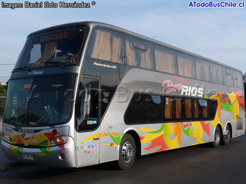 Busscar Panorâmico DD / Volvo B-12R / Buses Ríos