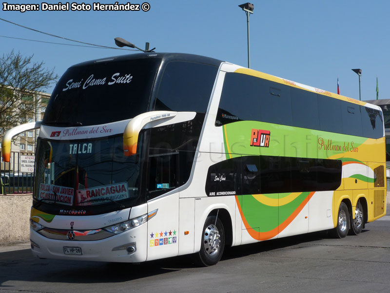 Marcopolo Paradiso G7 1800DD / Volvo B-430R / Pullman del Sur