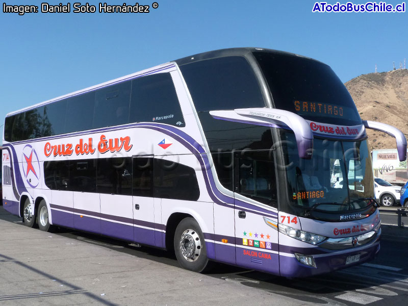 Marcopolo Paradiso G7 1800DD / Volvo B-420R Euro5 / Cruz del Sur