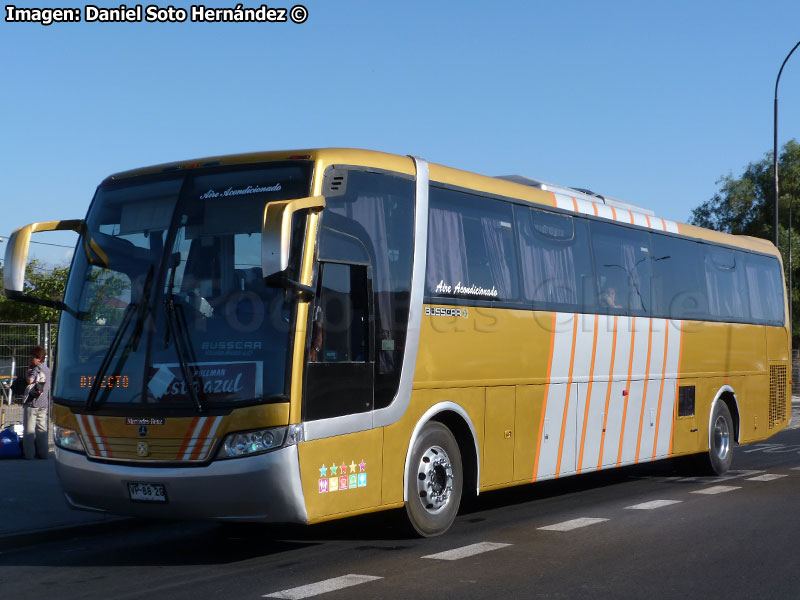 Busscar Vissta Buss LO / Mercedes Benz O-400RSE / Lista Azul