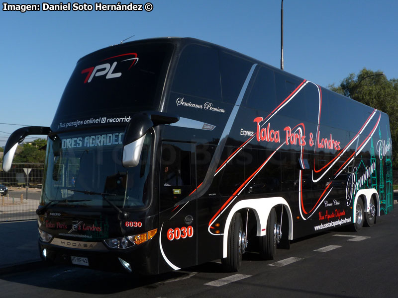 Modasa Zeus 3 / Volvo B-420R 8x2 Euro5 / Talca París & Londres