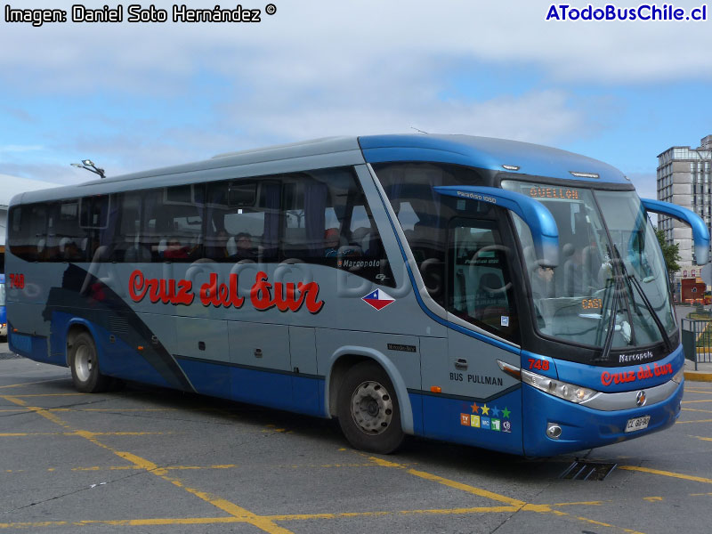 Marcopolo Paradiso G7 1050 / Mercedes Benz O-500RS-1836 / Cruz del Sur