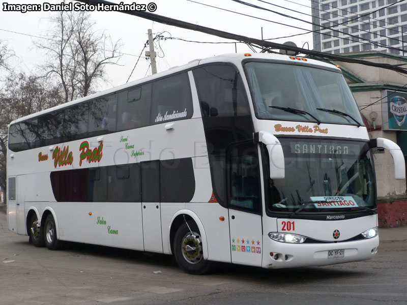 Marcopolo Paradiso G6 1800DD / Scania K-420B / Salón Villa Prat