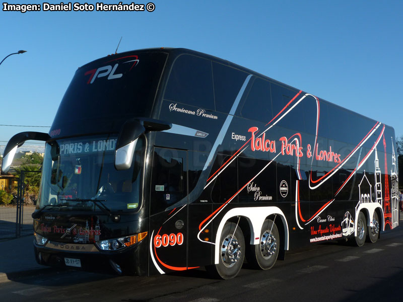 Modasa Zeus 3 / Volvo B-450R 8x2 Euro5 / Talca París & Londres