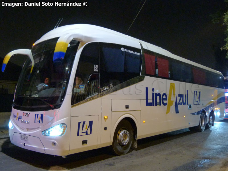 Irizar i6 3.90 / MAN RR4 26.480CO Euro4 / Línea Azul