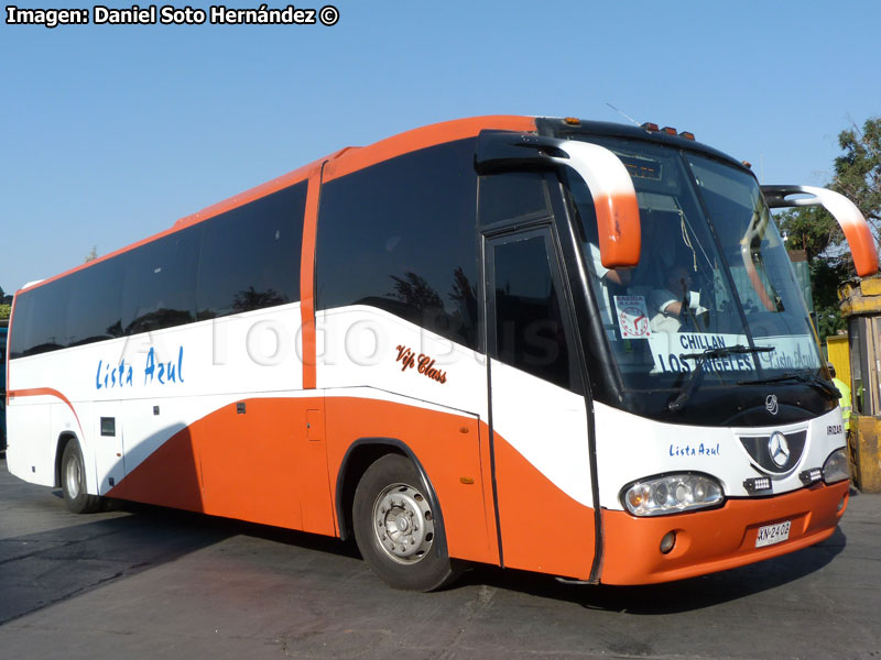 Irizar Century II 3.70 / Mercedes Benz O-400RSE / Lista Azul