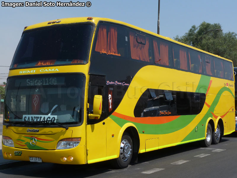 Modasa Zeus II / Mercedes Benz O-500RSD-2442 / Sol del Pacífico