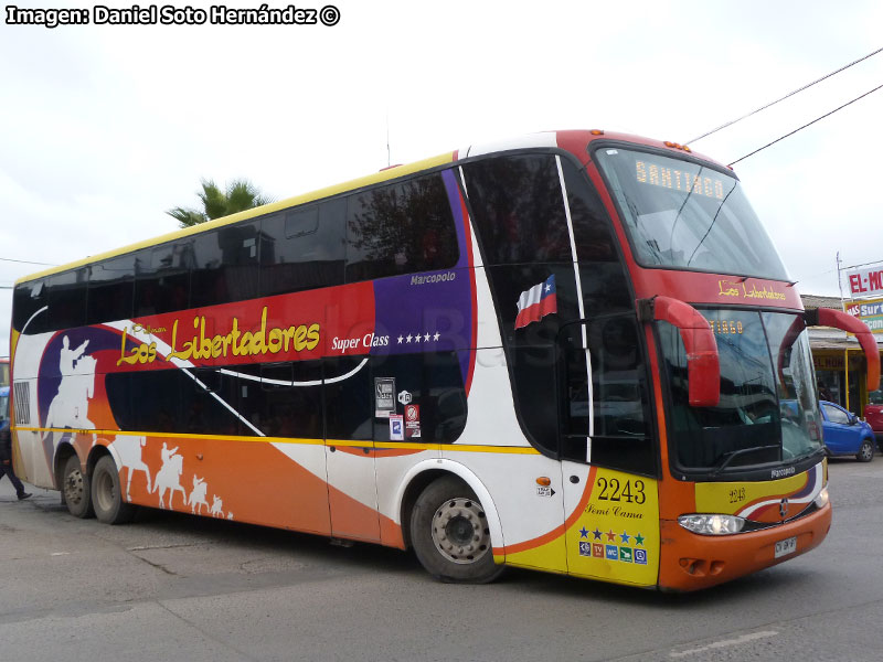 Marcopolo Paradiso G6 1800DD / Scania K-420B / Los Libertadores